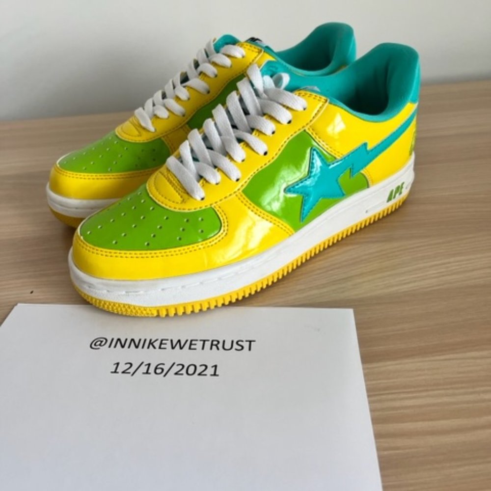 🔥RARE🔥 2006 Bathing Ape Bapesta FS-001 Hong Kong City Camo